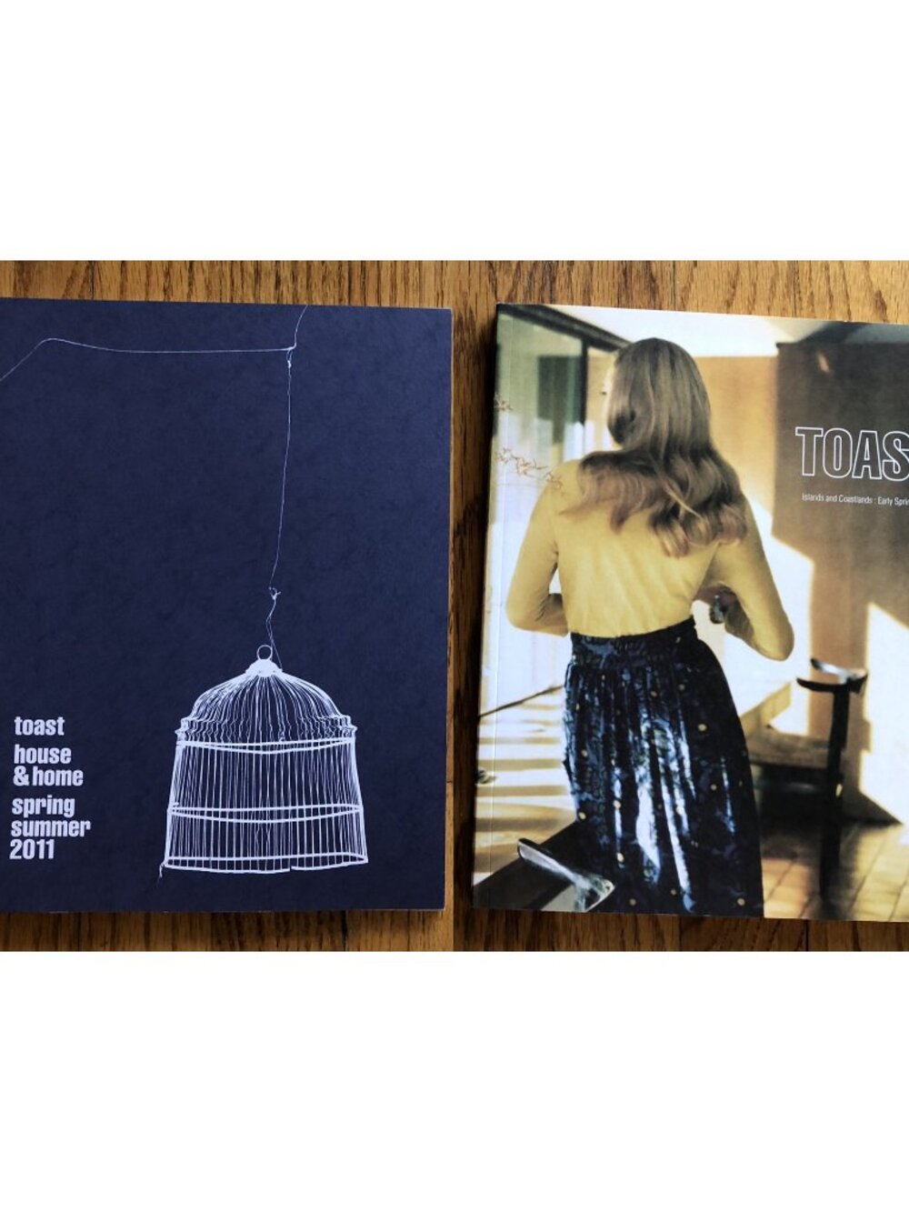 Lot of 2 TOAST UK catalogues 2011 La Ricarda Antoni Bonet Clothing House Home